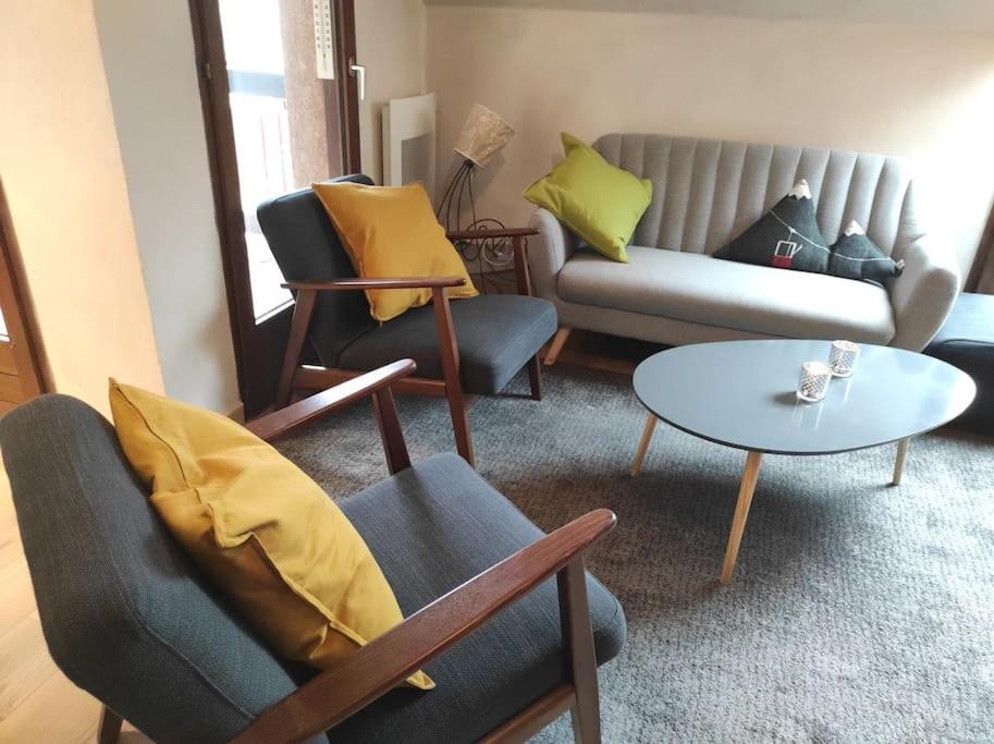 Appartement Vue Montagne, Cosy Et Chaleureux Briançon Buitenkant foto